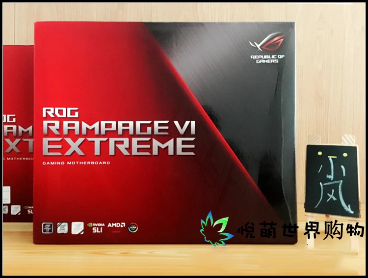 

ASUS ROG RAMPAGE VI EXTREME X299 Mainboard Support LGA2066 DDR4 Dual M.2 Extension Card Desktop Motherboard