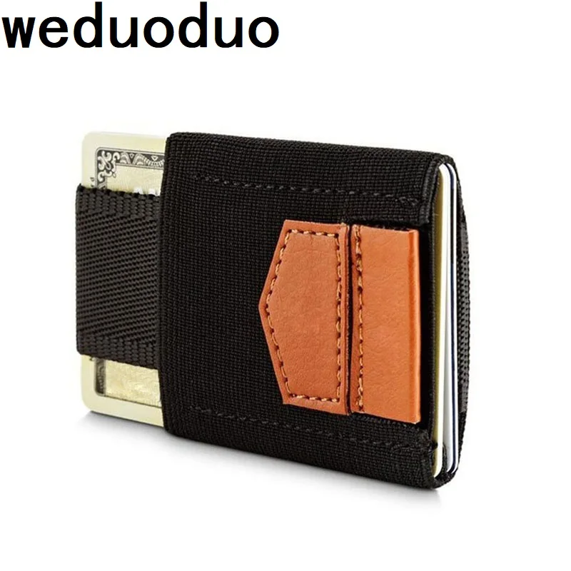 Weduoduo бренд ID держатель для карт модный мужской держатель для кредитных карт портативная тонкая визитница чехол для визиток карман для монет