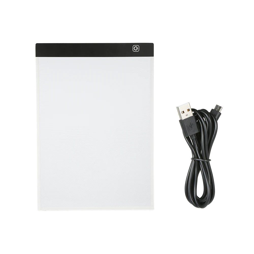 A4 LED Writing Painting Light Box Adjustable Brightness Flat Tracing Board Illuminating Sketch Penetrating Table | Компьютеры и офис