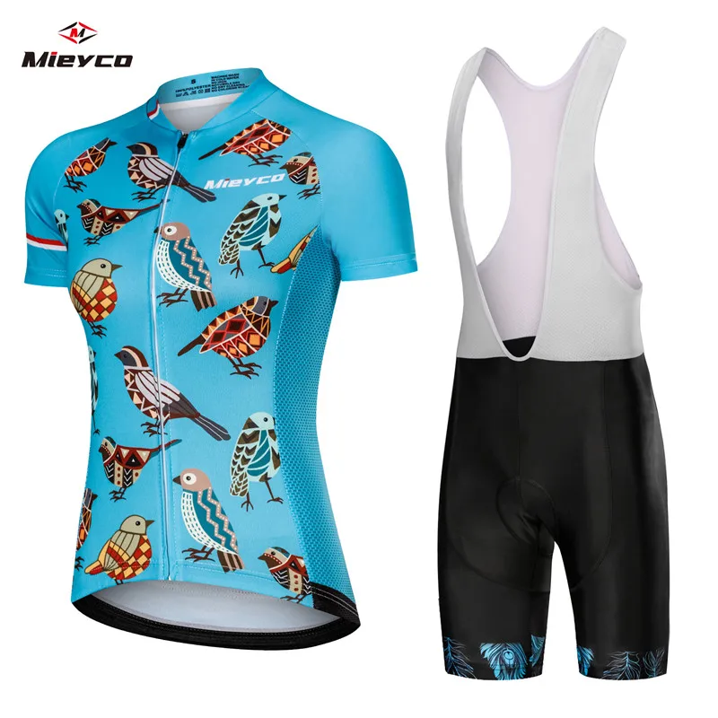 

2019 Summer Cycling Clothes Maillot Uniforme Ciclismo Sporty Set Woman Lycra Cycling Jersey Bib Shorts Cycling Clothing Man