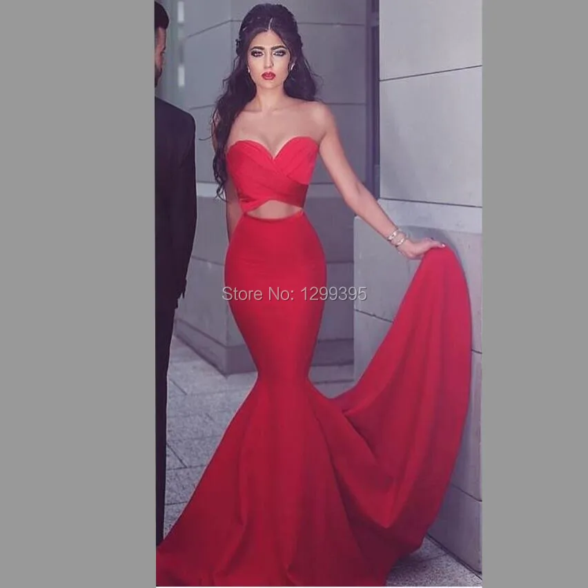 Robe rouge soirée Clearance