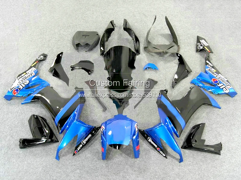 For Kawasaki Ninja Zx10r 08 09 10 Blue Fairing Kit 100 Fit Custom