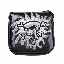 1 шт. высококачественный чехол для клюшки для гольфа солодовый головной убор квадратной формы чехол для головки клюшки для гольфа крышка Белый Черный