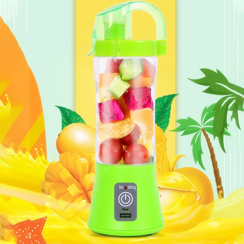 

400-450ml Portable Blender Juicer Cup USB Rechargeable Electric Automatic Vegetable Fruit Citrus Orange Juice Maker Cup Mixer Bo
