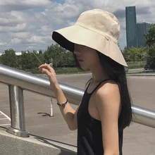 Лидер продаж Чистый цвет ведро Пеший Туризм Шапки Для мужчин Для женщин внешний летняя уличная Solid cap хлопковая Панама City Hat