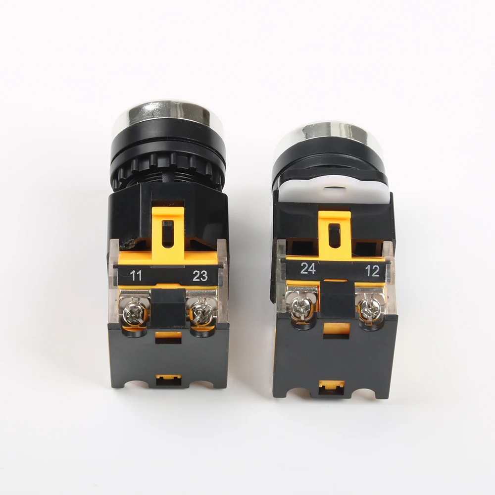 LA38 11203 LA38-11/203 Red Green Automatic Momentary Reset Push