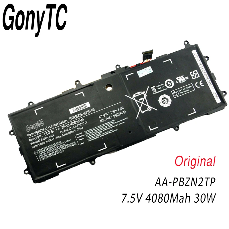 7.5V 4080mAh 30WH AA-PBZN2TP Original Laptop Battery for Samsung Chromebook XE500T1C 905S 915S 905s3g XE303 XE303C12 NP905S3G