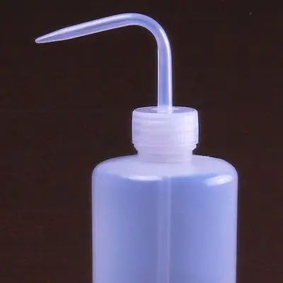 500ml Plastic PE Laborotary Tattoo Wash Squeezy Bottle For lab use