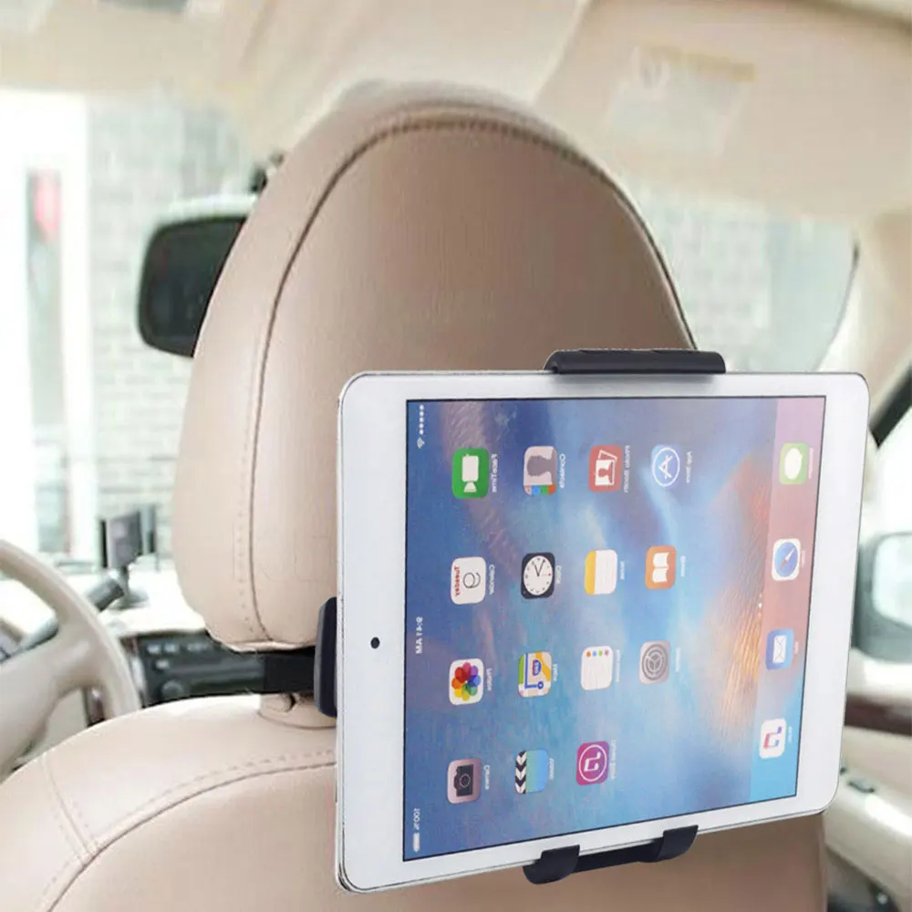 Универсальный держатель для планшета, ПК, автомобильное заднее сиденье, подголовник, крепление на 360 градусов, регулируемый кронштейн, держатель, подставка для ipad 2 3 4 Air 2 M ipad