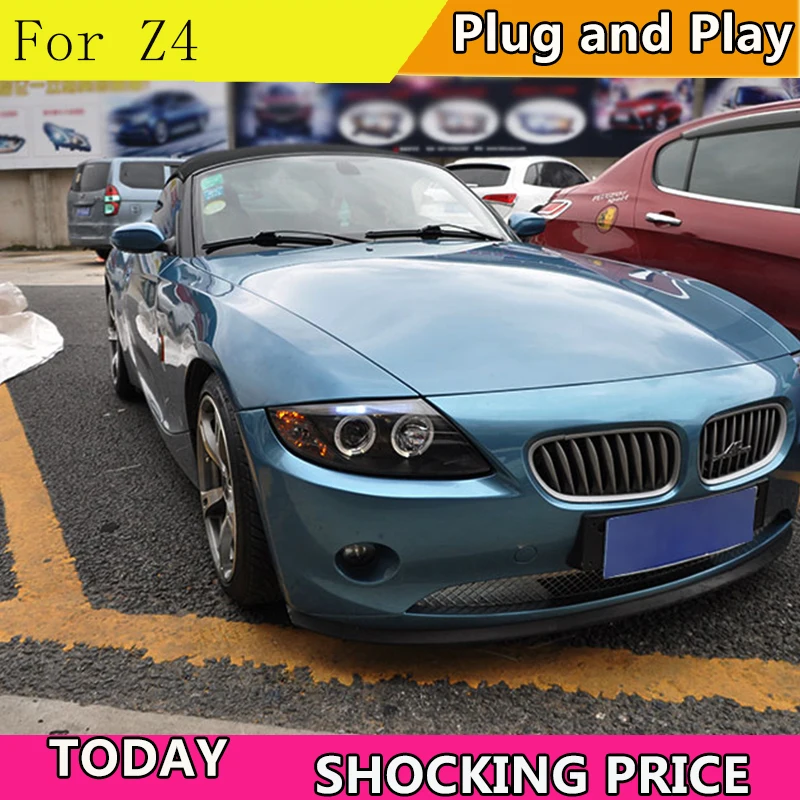 Doxa автомобильный Стайлинг для BMW Z4 E85 светодиодный фары 2003 2008 фар Светодиодный