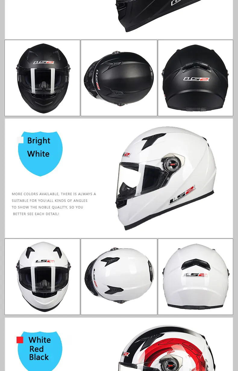 LS2 FF358 moto rcycle шлем анфас LS2 alex barros гоночные шлемы casque casco moto ECE Сертификация