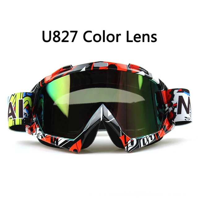 Nordson Outdoor Motorcycle Goggles Cycling MX Off-Road Ski Sport ATV Dirt Bike Racing Glasses for Fox Motocross Goggles Google Reflective U827