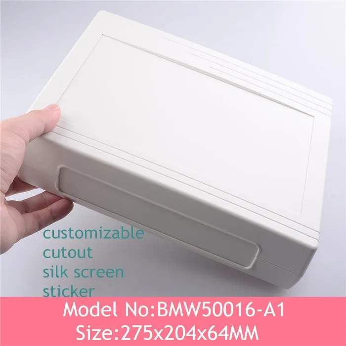 

Free shipping plastic project box enclosure wall mount plastic panel electric abs plastic box industrial 275*204*64mm