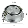 Mini LED spot lights dimmable 3W DC12V recessed ceiling lamp 220V 40-45mm jewelry lighting downlight for cabinet showcase light 6