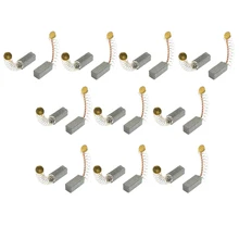 20 шт 13 мм x 5,5 мм x 6mm щетка углеродная для универсальный электродвигатель
