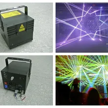 RGB 5 Вт лазерной анимации show 5000 МВт свет диско ILDA этап DJ концерт вечерние приспособление освещения событий Свадебные Bar Club звуковая система