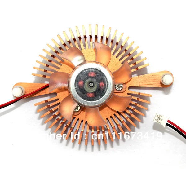 Компьютер 12V 2pin монтажное отверстие 80 мм VGA Видеокарта Охлаждающий радиатор