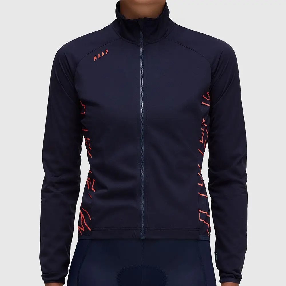 

2019 maap women long sleeve bicycle clothing MTB cycling jerseys jacket maillot ropa ciclismo invierno rode bike sport overdress