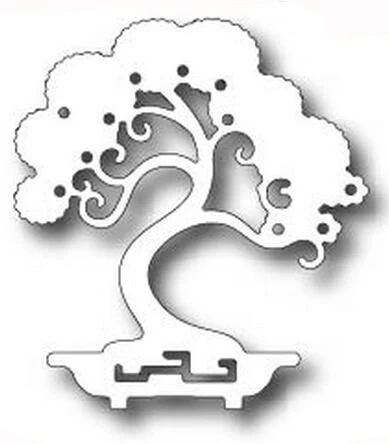 

Ufurty New Design Craft Metal Cutting Dies cut die new Bonsai tree Scrapbooking Album DIY Paper Card Craft Embossing Die Cuts