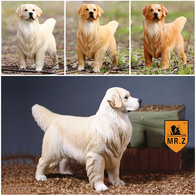 

[ESTARTEK] MR.Z Animal Series NO.24 001~003 1/6 Golden Retriever Dog Scene Props for 12" Action Figure DIY
