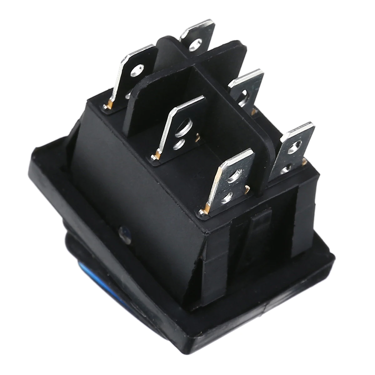 New arrival 1pc Car Boat On-Off-On 6 Pin 12V LED Light Rocker Toggle Switch Waterproof LED Latching Power Switch