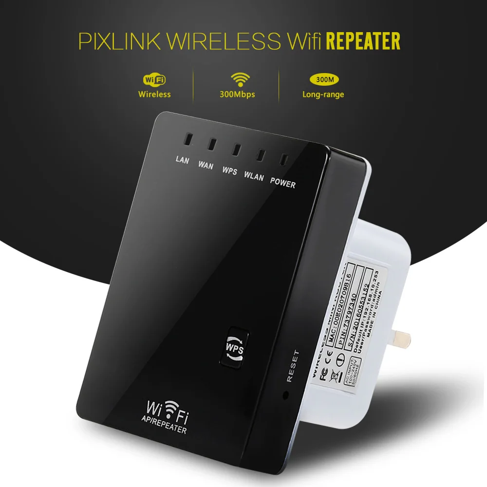 300 Мбит/с Wi Fi ретранслятор Беспроводной мини маршрутизатор расширитель диапазона