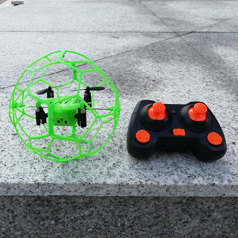 Quadrocopter Пульт Дистанционного Управления Мини Drone 1340 2.4 ГГц 4CH Fly Ball Copter RC Ball Мини Drone Flip Ball Безголовый Drone Игрушки