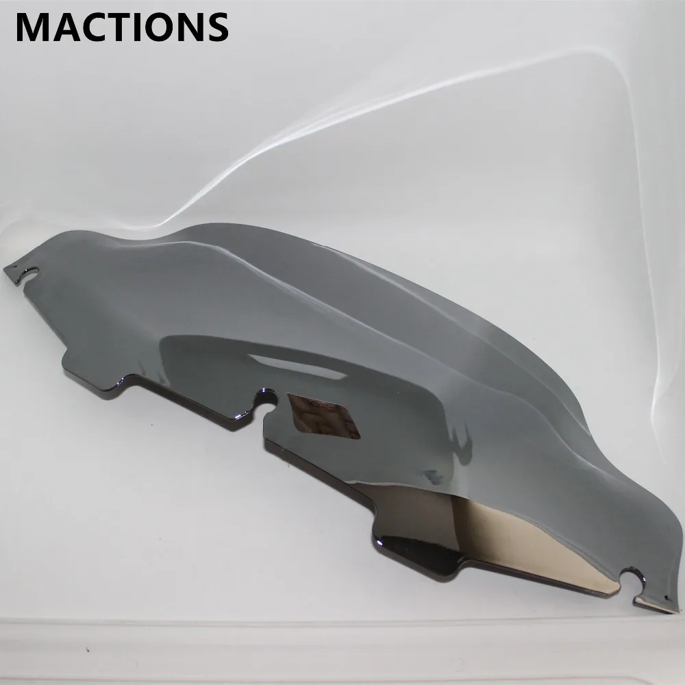 

2015 New 5.5 inch Motorcycle Windshield Windscreen for Harley Electra Street Glide Touring FLHT 96-13 Silver