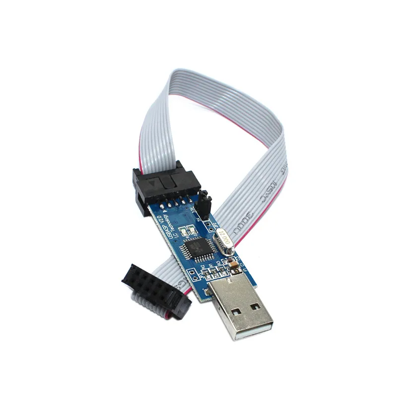 1 лот Новый USBASP USBISP AVR программатор USB ATMEGA8 ATMEGA128 Поддержка Win7 64K|Детали и аксессуары