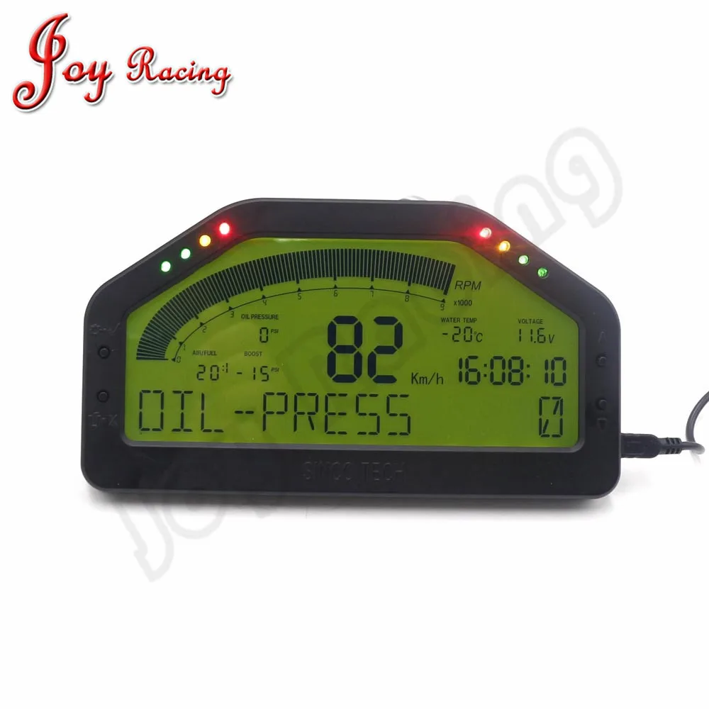 

6.5 Inch Race Dash Board Full Sensor Kit Dashboard Digita LCD Race Dash Display 9000rpm Gauge