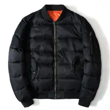 Повседневная куртка Для мужчин осень и зима Для Мужчин's Смешанный хлопок Для мужчин S Курточка бомбер и Пальто для будущих мам Повседневное утепленная верхняя одежда