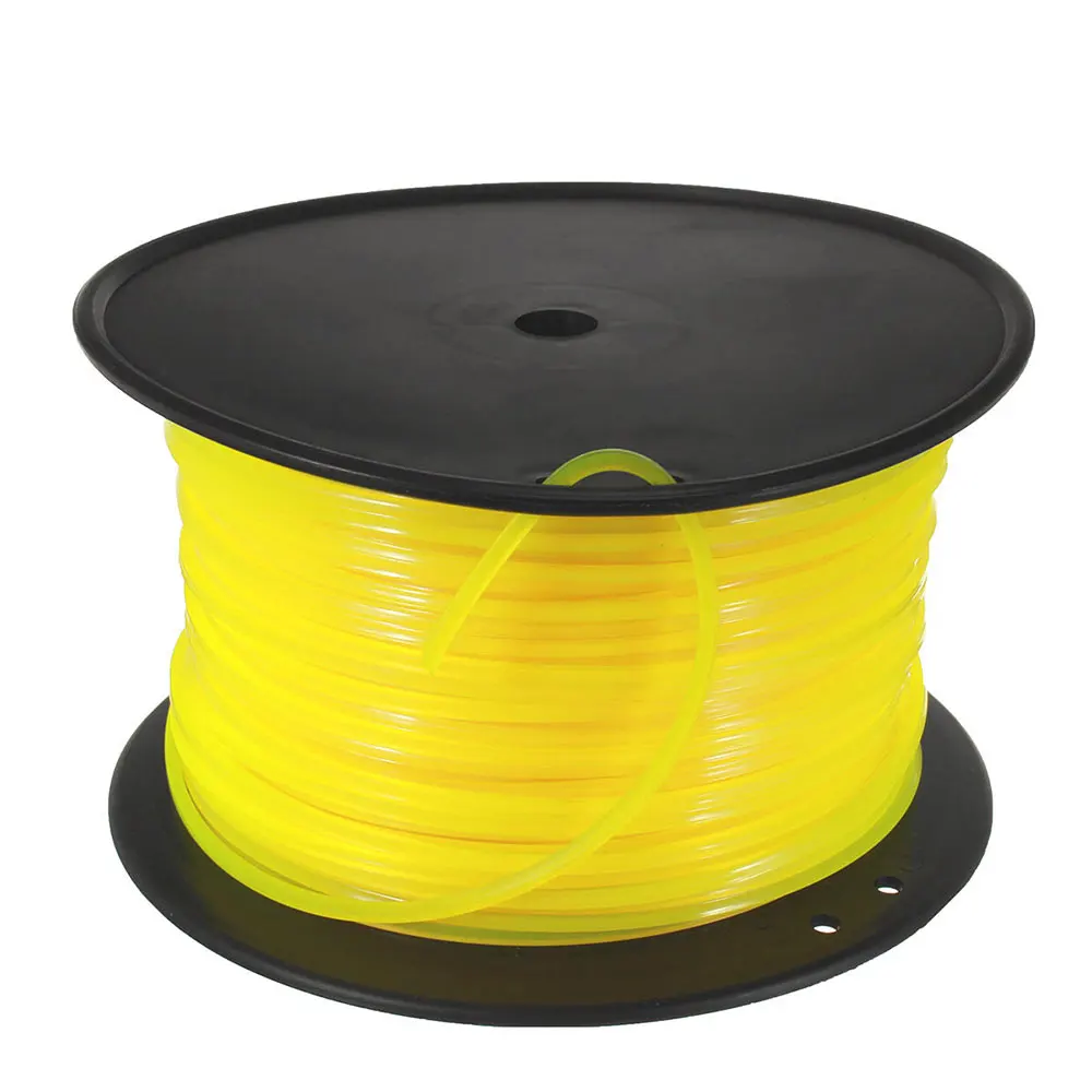 

Yellow Wire Nylon Line 100m Cord Line Nylon Pratical Plastic Cord Line Nylon Line Universal Brushcutter Nylon Strimmer Wire