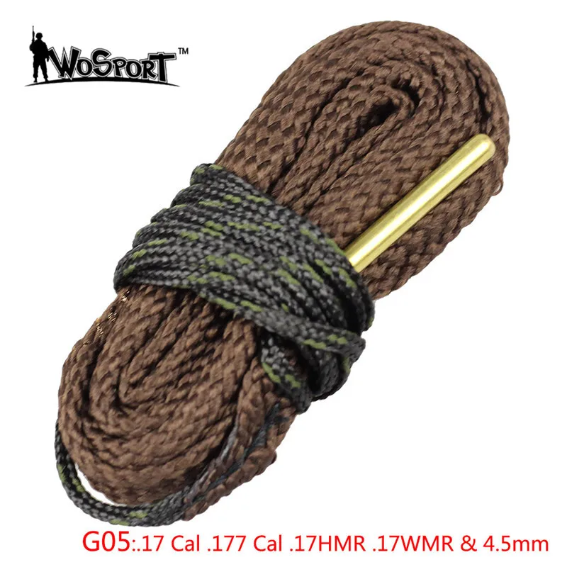 Hunting Gun Barrel Cleaning Rope .17 Cal .177 Cal .17HMR .17WMR & 4.5mm
