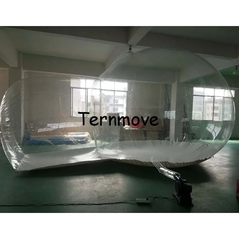inflatable bubble camping tentinflatable outdoor advertising tents0.45mm pvc 5m diameter room with