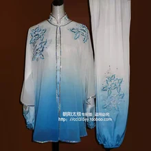 Customize Chinese Tai chi clothing Martial arts clothes taiji uniform performance suit outfit for women men children girl boy