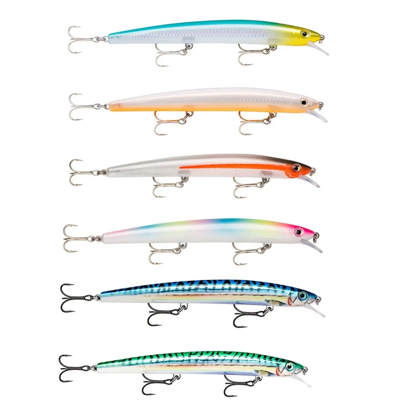 

Kingdom Floating Minnow Sea Fishing Lure Wobbler Rattle Sound Hard Bait Fishing Tackle With Hook Model 13mm
