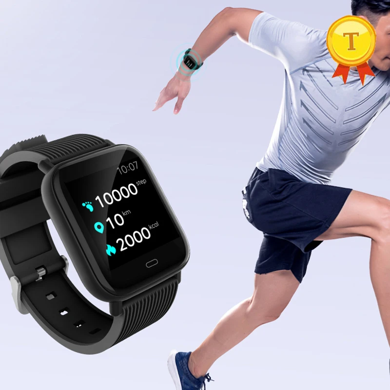 Новейший Smartband ip67 Водонепроницаемый Мониторинг Артериального Давления спортивный фитнес Bluetooth Смарт-браслет для телефонов Android IOS