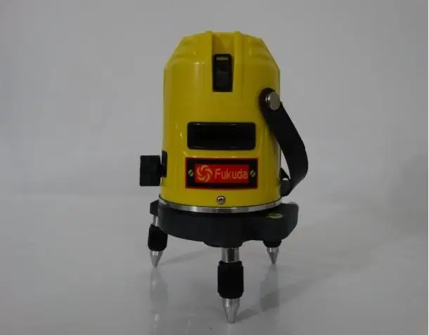 

Free shipping fukuda 5 lines 3 points self leveling 360 rotating laser level