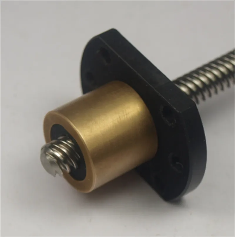 

DIY CNC DLP/SLA 3 D printer parts Delrin POM anti-backlash nut TR8*8(P2) SFU1204-3 anti-backlash nuts(only nut)
