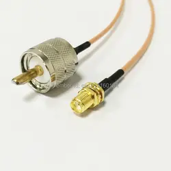 Новый модем коаксиальный кабель SMA разъем UHF штекер разъем RG316 кабель 15 см 6 дюймов адаптер РФ pigtial