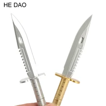 1 шт стиль ножа гелевая ручка нож ручка для письма гелевая ручка