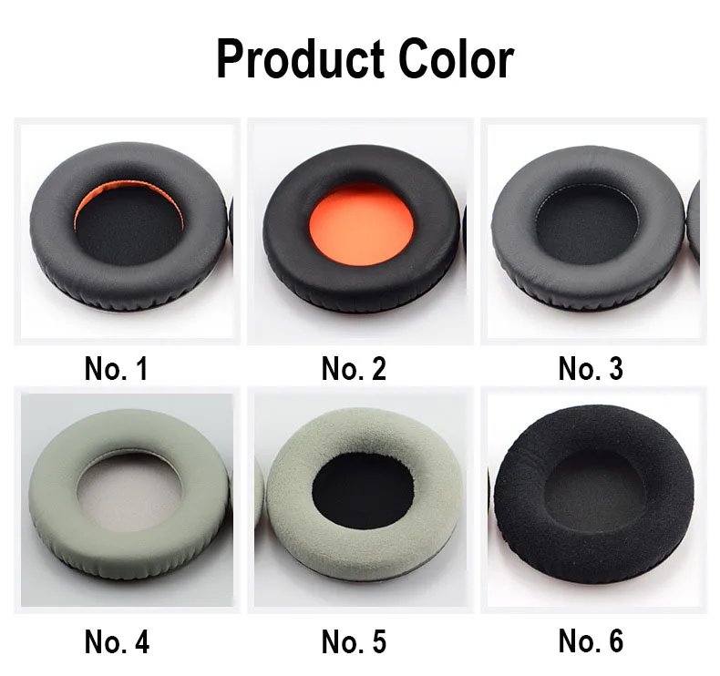 POYATU Earpads Replacement Earpads Ear Pads Cushions For Steelseries Siberia V3V2V1 Headphones Ear Cushions Cover  (5)