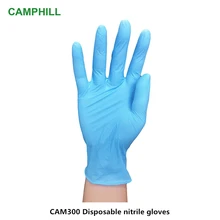 CAMSTERILE 200 шт одноразовые нитриловые латексные медицинские смотровые перчатки и домашние пищевые лабораторные Чистящие резиновые перчатки