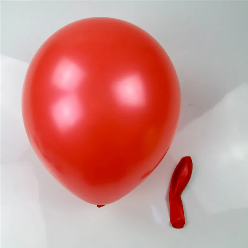 100 шт Самые популярные! 12 дюймов толщиной 2,8 г свадебные перламутровые шары украшения на день рождения высококачественные воздушные шары - Цвет: Красный