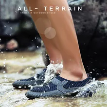 1 пара мужская повседневная обувь из сетчатого материала дышащая противоскользящая обувь для летней прогулки вождения B2Cshop