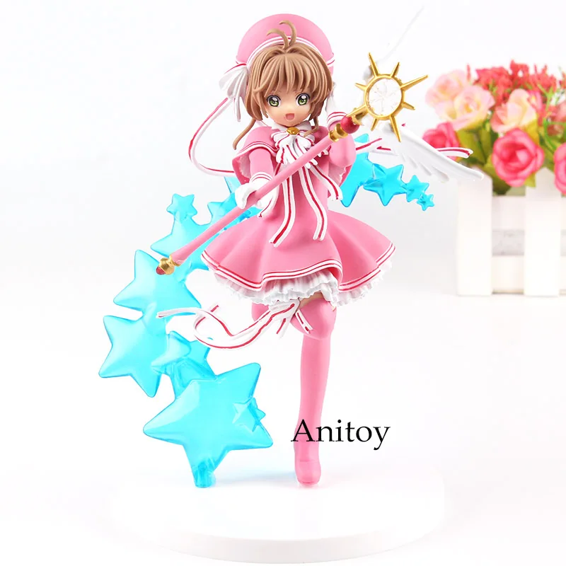 Anime Sakura Card Captor Action Figure Cardcaptor Sakura Kinomoto 