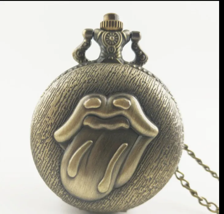 vintage-bronze-cartoon-characters-lips-flip-clock-woman-and-men-necklace-pocket-watches-gift