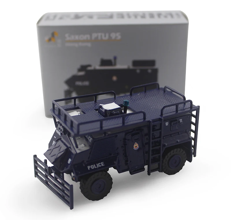 

1/72 Hongkong PTU armored vehicle Saxon 95 Limited Rare collection model