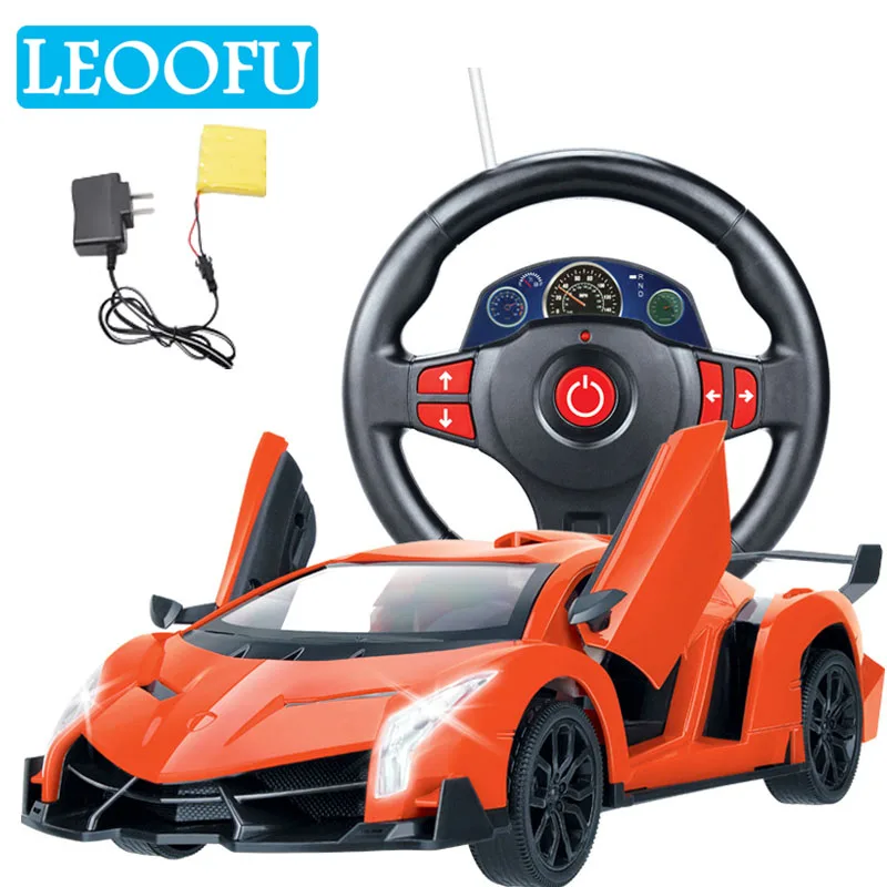 LEOOFU 4 8 В 4wd 3 стиль детские игрушки с тяжести функции рулевого rc автомобиль