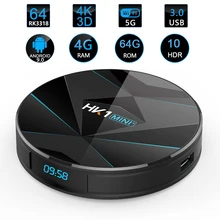 HK1 Mini+ Android 9.0 Tv Box 4GB 64GB RK3318 Quad Core 32GB Smart Tv Box 2.4/5.0G WiFi BT4.0 HDR 4K 3D Media Player HK1 Mini+ Android 9.0 Tv Box 4GB 64GB RK3318 Quad Core 32GB Smart Tv Box 2.4/5.0G WiFi BT4.0 HDR 4K 3D Media Player